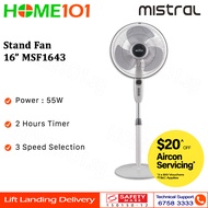 Mistral Stand Fan 16" MSF1643