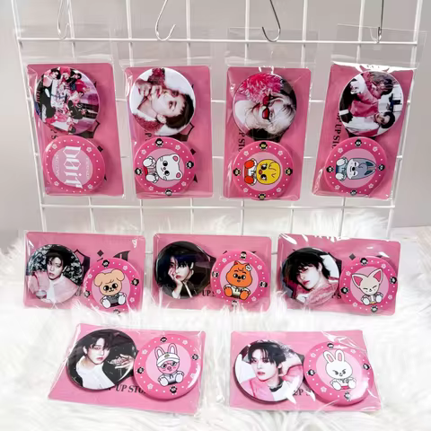 58MM New SKZOO Stray Kids DO IT 2026 Korean Wave Combination Felix Hyunjin Bang Chan Ma Tie Kou Bar 