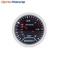 Dynoracing Boost gauge 2"(52mm) Smoke lens Turbo gauge Boost gauge (-1~2 Bar) /auto car gauge/car me