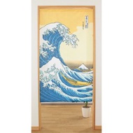 【現貨】日本製 神奈川沖浪裏葛飾北斎門簾150cm
