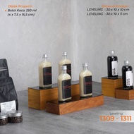 Pos Coffee Bottle Display Stand Exhibition Booth - Inpihouse