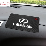 Non-slip Mat Car Dashboard Sticky Mat for Lexus logo CT ES IS GS LS LX RX UX NX CT200h es200 es300 i