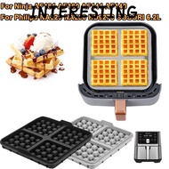 INTERESTING 1pcs Waffle Baking Mold, Square Reusable Air Fryer Waffle Maker, Silicone Waffle Mould f