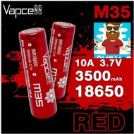 Original Vapcell 18650 3500mAh 10A/25A M35 Battery / Vapcell 18650 3450mAh 10A/25A M34 V2  Ready Sto