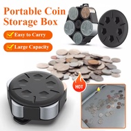 Plastic Portable Organizer Dollar Coin Box Coin Storage Outdoor Game Coin Organizer