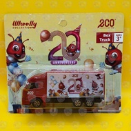 Wheelly Eco Truck Lori Anniversary Semut Merah