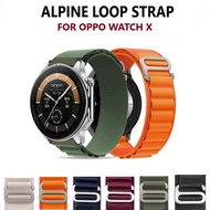 Alpine Loop Nylon Strap Watch Band for Smart Watch Oppo Watch X