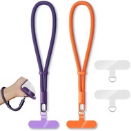 KITANIS 2 Pack Phone Lanyard,2×Hand Wrist Strap,4×Tether Tabs,Universal Cell Phone Multifuctional Pa