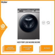 Haier Front Load Washing Machine Super Inverter 10.5kg Hygiene Care Graphite HW105BP1239S8 HW105-BP1