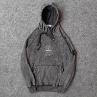 Sweater Hoodie Distro Stone Islands Premium Terlaris Bahan Katun Fleece Tebal Terbaru 2024 Bisa COD