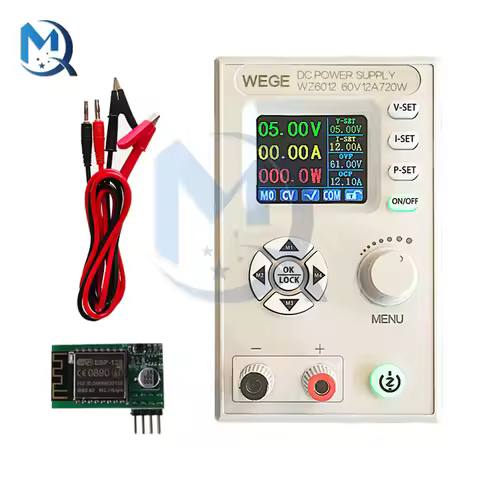 WZ6012 LCD High-power Adjustable Digital Controlled DC Power Supply Step-Down Buck Module 60V 12A Co