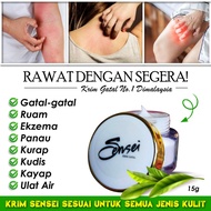 Krim Ekzema Krim Gatal Eczema Cream Sensei Krim + Free Gift