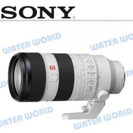 【中壢-水世界】SONY FE 70-200 mm F2.8 GM II 望遠變焦 鏡頭 SEL70200GM2 公司貨