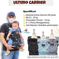 ULTIMO CUDDLE ME GENDONGAN NEW BORN M SHAPE | ULTIMO CARRIER CUDDLE ME