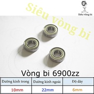 Bearing - Bearing 6900zz - Standard 10*22*6mm