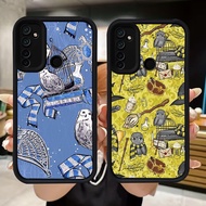 Q73 Hedwig Owl soft Casing for Realme C2 Narzo 10A C17 7i C75 10 5i 9i 6i 20A 5 5s C2s 14 14X 14T C7