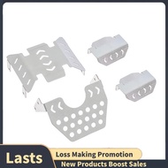 For   1/8 H8P RC Car Accessories Chassis Guard Plate Kit Upgrade