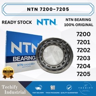 NTN 7200 7201 7202 7203 7204 7205 Single Row Angular Contact Ball Bearing 100% Original JAPAN