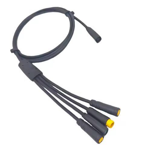 1T4 Cable For Ebike Connection Motor Controller Electric Bike Cable Waterproof Motor Cable 3PIN Conn