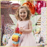 Sparkling Sheer Wings LED 6 PCS Wings Light up Wings Fairy Godmother Costume Halloween Wings Lights 