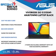 ASUS VIVOBOOK GO E1504F-ANJ870WMS (15.6 FHD 60HZ/R3-7320U/8GB OB DDR5/512GB PCIE G3X4 NVME SSD/AMD R