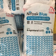 50KG Baja Bunga Buah Terbaik Belgium Nifosk Blue 12-12-17-2+B+15S+TE