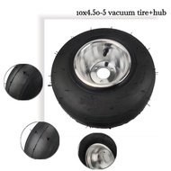 Go Kart 5 Inch Wheels Beach Car Accessories Drift Wheel 10X4.50-5 Kart Tire Highway Hub Front Wheels