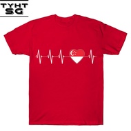 【 Ready Stock 】 SG60 T-shirt for National Day, available in sizes for both adults and children. Sing