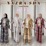 (L) GLAMZ ALIA 3 Oneset Top Set Pants Muslim Women Alia setcel 3 By Glamz. Nazra Sha