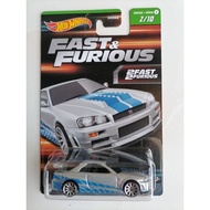 Hot Wheels 2F2F Nissan Skyline GT-R (BNR34)