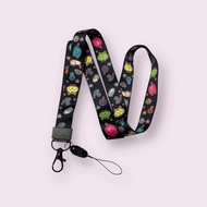 มี 50 แบบ สายคล้องคอห้อยโทรศัพท์ลายการ์ตูน เลือกสีได้  CS