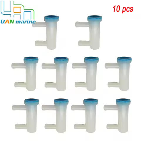 10 PCS Uan Marine Fuel Filter For Yamaha 69J-24501-00 69J-24501-10 F150 F200 F225 F250 F250B LF200 L