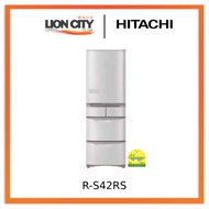 Hitachi R-S42RS 319L 5 Door Multi Fridge (2ticks)