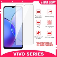 Tempered Glass Clear Vivo Y16 Y17S Y27 5G Y27S Y36 5G Y93 Y1S Anti-Scratch Glass