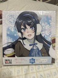 全新 現貨 日本 正版 青春豬頭少年 兔女郎 學姐 櫻島麻衣 一番賞B賞 帆布畫