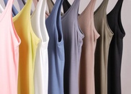 多色 - 圓領內搭背心 #A52