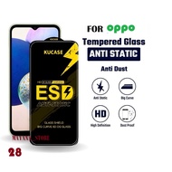 LAYAR 28 - 2026 Tempered CLEAR STATIC ESD OPPO RENO 14 14F 13 13F 11F 8 8Z 8F 7 7Z 6 5 5F 4 4F 3 Pro