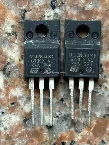 Original imported GF10NC60KD TO-220F molded IGBT power tube 10A600V Measurement good 20PCS -1lot