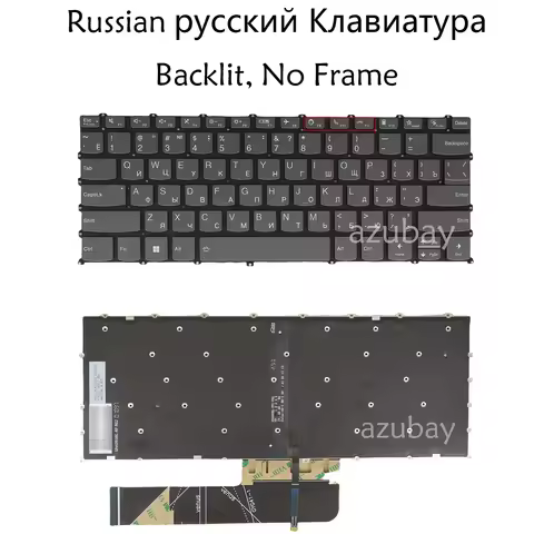 Russian Backlit Keyboard For Lenovo IdeaPad Slim 7-14ARE05 7-14IIL05 7-14ITL05, 7 Pro-14IHU5, 5 14AB