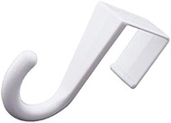 Daiichi Kogyo Door Hook, Just Hang Over the Door, White Door Hook, Up to 1.6 inches (40 mm), Load Ca