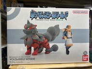 全新 行版魂限 Pokemon Scale World 1/20 寵物小精靈 寶可夢 食玩 盒玩 洗翠地區 Hisui Region 望羅 & 風速狗/ 奉神犬 Volo & Hisui Windie