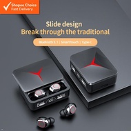 Wireless Earphones – M90 Pro Bluetooth 5.0 Touch In-Ear 9D Stereo Sports Headset with LED Display, W