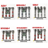 PERODUA CALIPER PIN WITH SILICON 4PC/SET ALZA BEZZA AXIA VIVA MYVI OLD LAGI BEST D20N 18YR