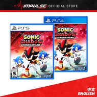 PS4/PS5 Sonic x Shadow Generations Chi/Eng Version 索尼克× 夏特: 世代重启 中英文版