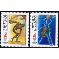 BS3071 Lithuanian 1996 Atlanta Olympics 2 Brand New Foreign Stamps