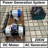 20KW Permanent Magnet Generator 220V 230V 380V Dynamo 20000W Alternator Quiet Generator With DC Driv