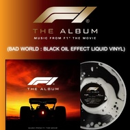 แผ่นเสียง F1 The Album (BAD WORLD Black Oil Effect Liquid LP) (ใหม่) ปี 2025 ปกยับ