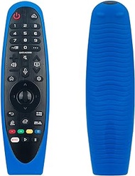 Allimity Blue Silicone Protective Case Fit for LG Remote Controller AN-MR18BA AN-MR600 MR20GA AN-MR650A AN-MR650 AN-MR19BA AN-MR20GA