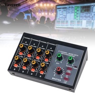 [Vaveren] 8 Channel Mixer Professional Audio Mixer for Musical Instrument Connection Recording