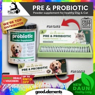 MAX & PAW PREBIOTIC & PROBIOTIC POWDER  All Natural Pet Supplement Multivitamin DOG & CAT